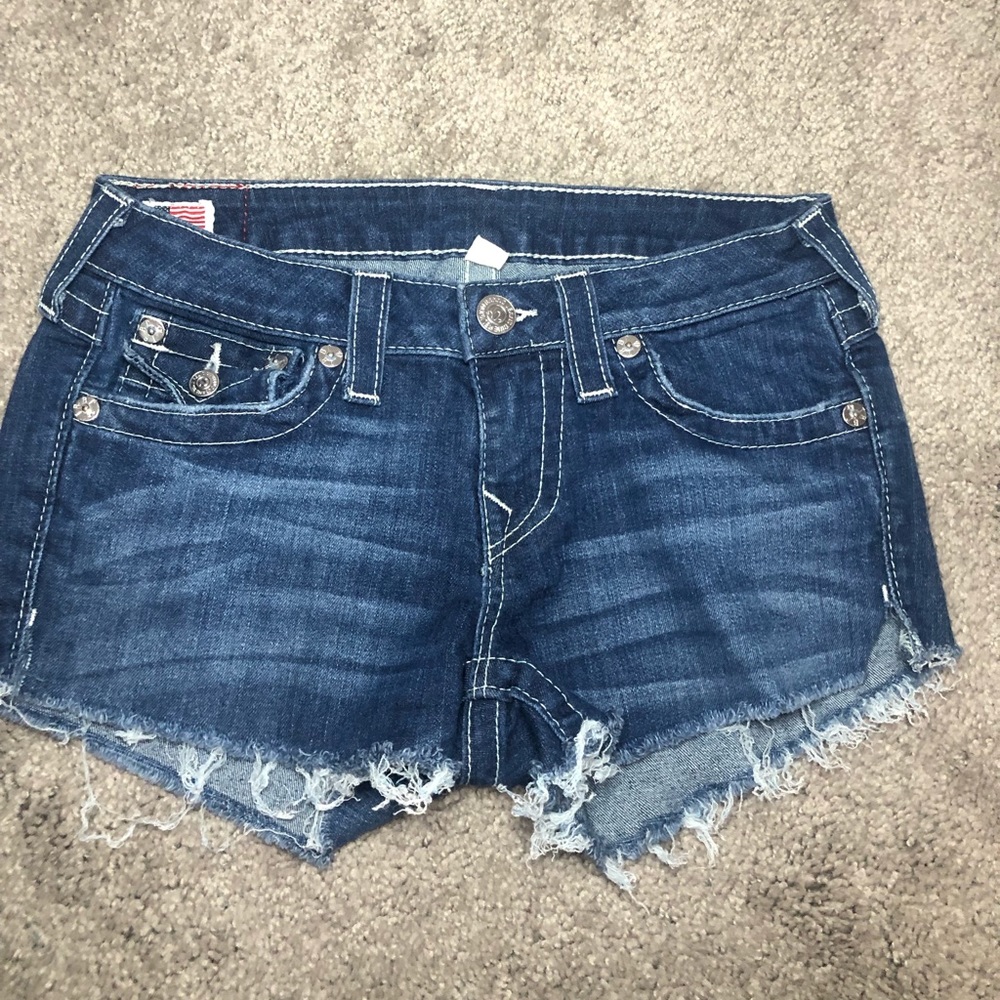 True Religion Jean Shorts